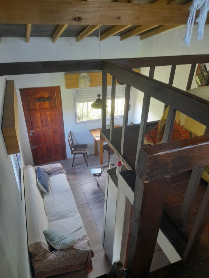CASA MONOAMBIENTE EN DUPLEX A DOS CUADRAS DEL MAR: PARA DOS PERSONAS: FARO